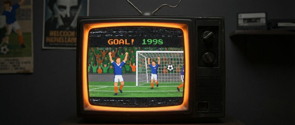 KICK-SIGNAL 复古电视足球画面 - 半岛体育