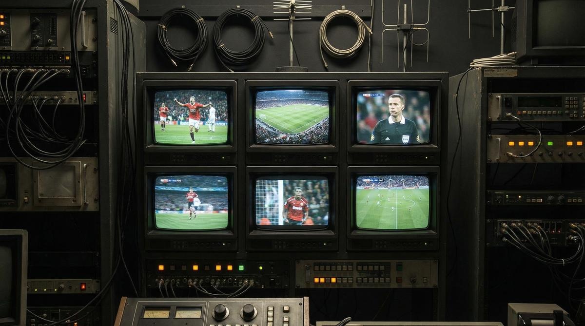 多频道直播墙展示英超赛事 - 半岛体育